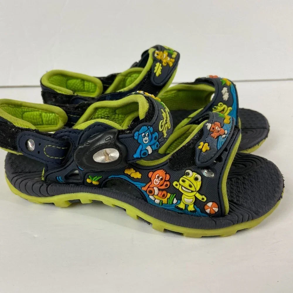 Gold Pigeon Boys Sandals